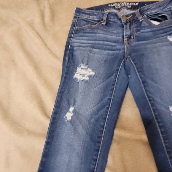 American Eagle distressed jegging size 4 - Picture 5 of 15